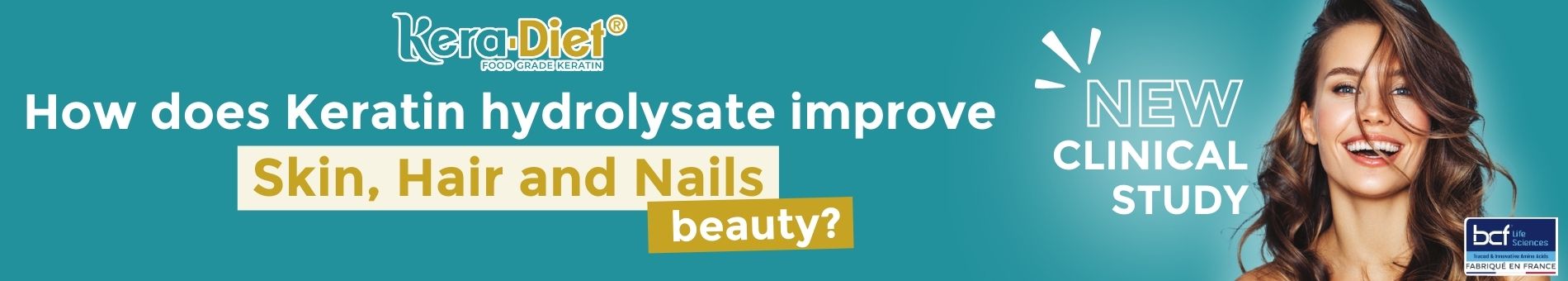 How does Keratin hydrolysate improve Skin, hair, and nails beauty?