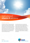 IMPLICATIONS OF VITAMIN D DEFICIENCY