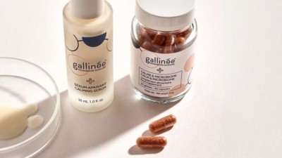 Gallinée's latest Calming range claims to act directly on the gut-brain-skin axis. ©Gallinée